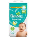 PAMPERS BABY DRY T3 X 116 KLL 8001090880307