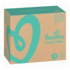 PAMPERS ACTIVE BABY T4 X 174 ( ru-pl...) CARTON KLL 8001090172556