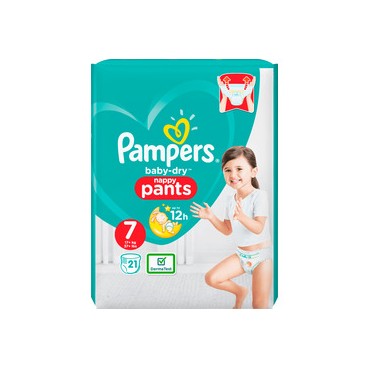 PAMPERS BABY DRY PANTS T7 4X21 KLL 8001841480770