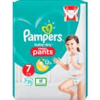PAMPERS BABY DRY PANTS T7 4X21 KLL 8001841480770