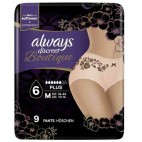 ALWAYS Discreet Boutique CULOTTE FUITE URINAIRE  M ROSE paquet de 9 [1 CRT DE 2 PAQ] KLL 8001090438966