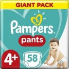 PAMPERS BABY DRY PANTS T4+ 2X58 (EN,PL,RU...) KLL 8001841133317