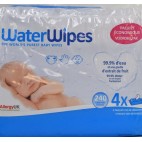 LINGETTES WATER WIPES (non biodégradables) CARTONS DE 3 LOTS (4X60 LINGETTES) KLL  55099514000439