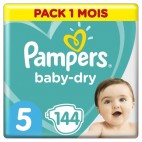 PAMPERS BABY DRY T5 X 144 (3X48) KLL 4015400566786