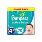 PAMPERS ACTIVE BABY T4+ 2X70 KLL 8001090949806