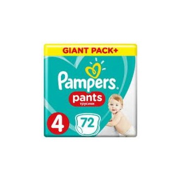 PAMPERS PANTS T4 2X36 CARTON KLL 8001090994523