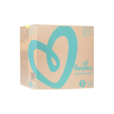 PAMPERS ACTIVE BABY T3 X 208 (EN,PL...) KLL 8001090910738