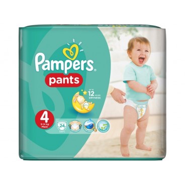 PAMPERS PANTS T4 4X24 ( EN, PL...) KLL  4015400672616