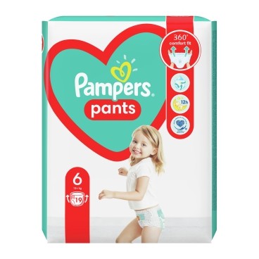 PAMPERS PANTS T6 3X19 KLL 8006540297650