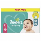 PAMPERS BABY DRY T4+ X 82 KLL 8001841497877