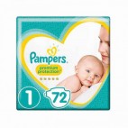 PAMPERS PREMIUM PROTECTION T1 2X72 KLL 8001090924797 
