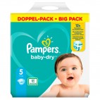 PAMPERS BABY DRY T5 2X62 KLL 8001841498126