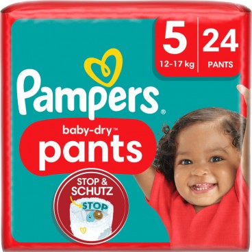 PAMPERS BABY DRY PANTS T5 4X24 KLL8006540711934 M