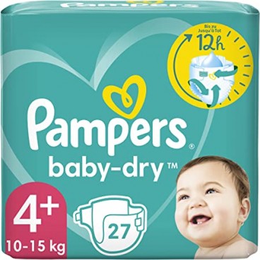 PAMPERS BABY DRY T4+ 4X27 KLL 8006540715468 BD