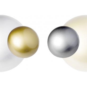 BOULE DE NOËL OR/ARGENT
