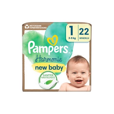 PAMPERS HARMONIE T1 4X22 KLL  8700216251822 M