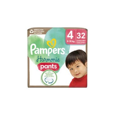 PAMPERS HARMONIE PANTS T4 4X32 KLL  8700216486033 M