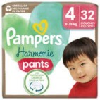PAMPERS HARMONIE PANTS T4 4X32 KLL  8700216486033 M