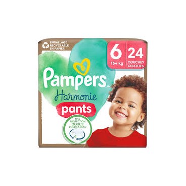 PAMPERS HARMONIE PANTS T6 4X24 KLL  8700216235396 M