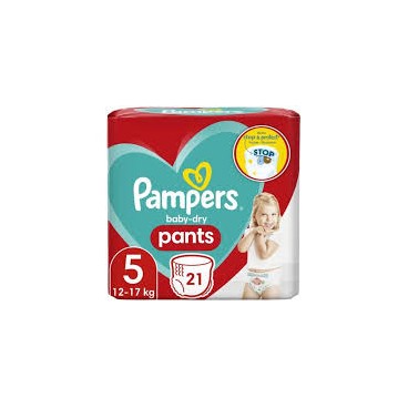 PAMPERS BABY DRY PANTS T5 4X21 KLL 8006540406076
