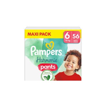 PAMPERS HARMONIE PANTS T6 X 56 KLL  8006540929384