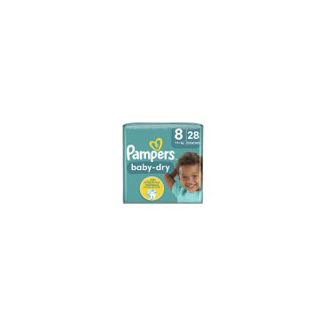 PAMPERS BABY DRY T8 4X28 KLL 8006540715932 M BD