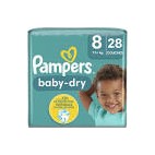 PAMPERS BABY DRY T8 4X28 KLL 8006540715932 M BD