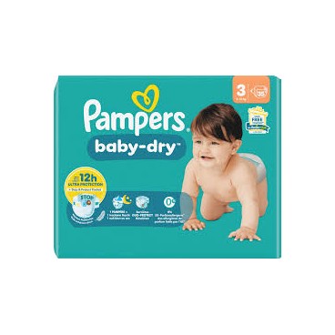PAMPERS BABY DRY T3 4X35 KLL  8700216775724