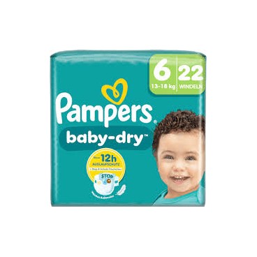 PAMPERS BABY DRY T6 4X22 KLL 8700216713092 BD