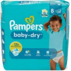 PAMPERS BABY DRY T8 4X28 KLL  8700216713375 BD