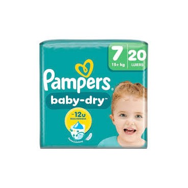 PAMPERS BABY DRY T7 4X20 KLL  8700216713146