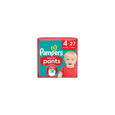 PAMPERS BABY DRY PANTS T4 4X27 NEW KLL 8700216670579 BD