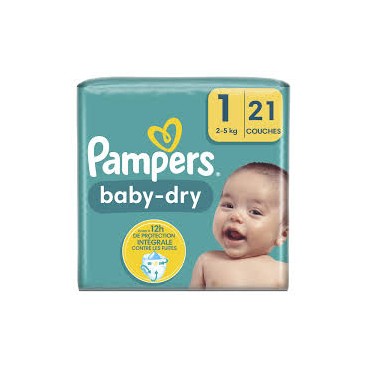 PAMPERS BABY DRY T1 4X21 KLL  8006540715338