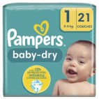 PAMPERS BABY DRY T1 4X21 KLL  8006540715338