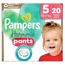 PAMPERS HARMONIE PANTS T5 4X20 KLL 8700216235631