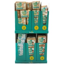 PAMPERS DISPLAY HARMONIE X 2 (20 T1X22 - 28 T2X29 - 15 T3X25 - 15 T4X22 - 12 T5X19 -  36 LOTS DE 3 PAQUETS DE LINGETTES X 48 )
