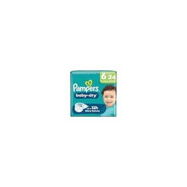 PAMPERS BABY DRY T6 4X24 NEW KLL 08006530143622&nbsp;