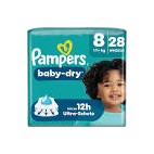 PAMPERS BABY DRY T8 3X28 KLL 08006530140744