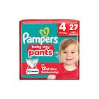 PAMPERS BABY DRY PANTS T4 4X27 NEW KLL 08006530254410 BD