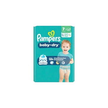 PAMPERS BABY DRY T7 4X21 NEW KLL 08006530143233