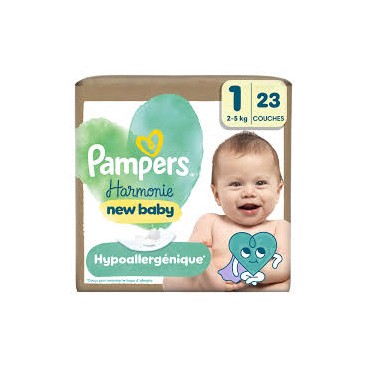 PAMPERS HARMONIE NEW BABY T1 4X23 KLL 8006530287555