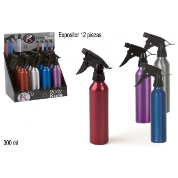 PULVÉRISATEUR ALUMINIUM 300 ML - DISP 12 ( 48 PIECES)