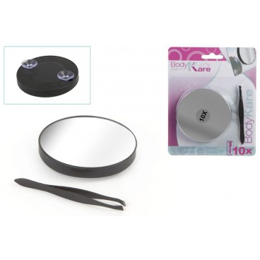 BLISTER MIROIR GROSS. X10 VENTOUSE/PINCE 2 ASS ( 48 PIECES)
