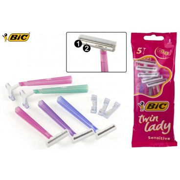 8221133 SAC 5 RASOIR TWIN LADY ( 20 PIECES)