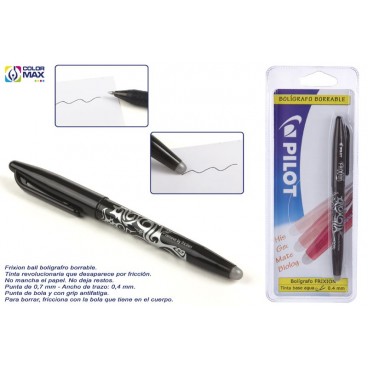 BL PILOT FRIXION BALL NOIR - EFFACABLE ( 24 PIECES)