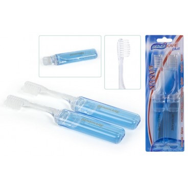 BLISTER 2 BROSSE À DENTS VOYAGE