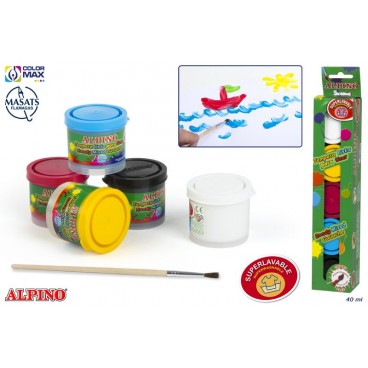 DM000920 - TEMPERA ALPINO 5 X 40 ML. ( 24 PIECES)