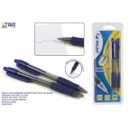 BL 2 PILOT BLEU SUPER GRIP - ENCRE HUILE ( 24 PIECES)