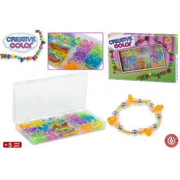 JEU DE PERLES À ENFILER ( 12 PIECES)