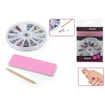 SET ONGLES FASHION ( 48 PIECES)
